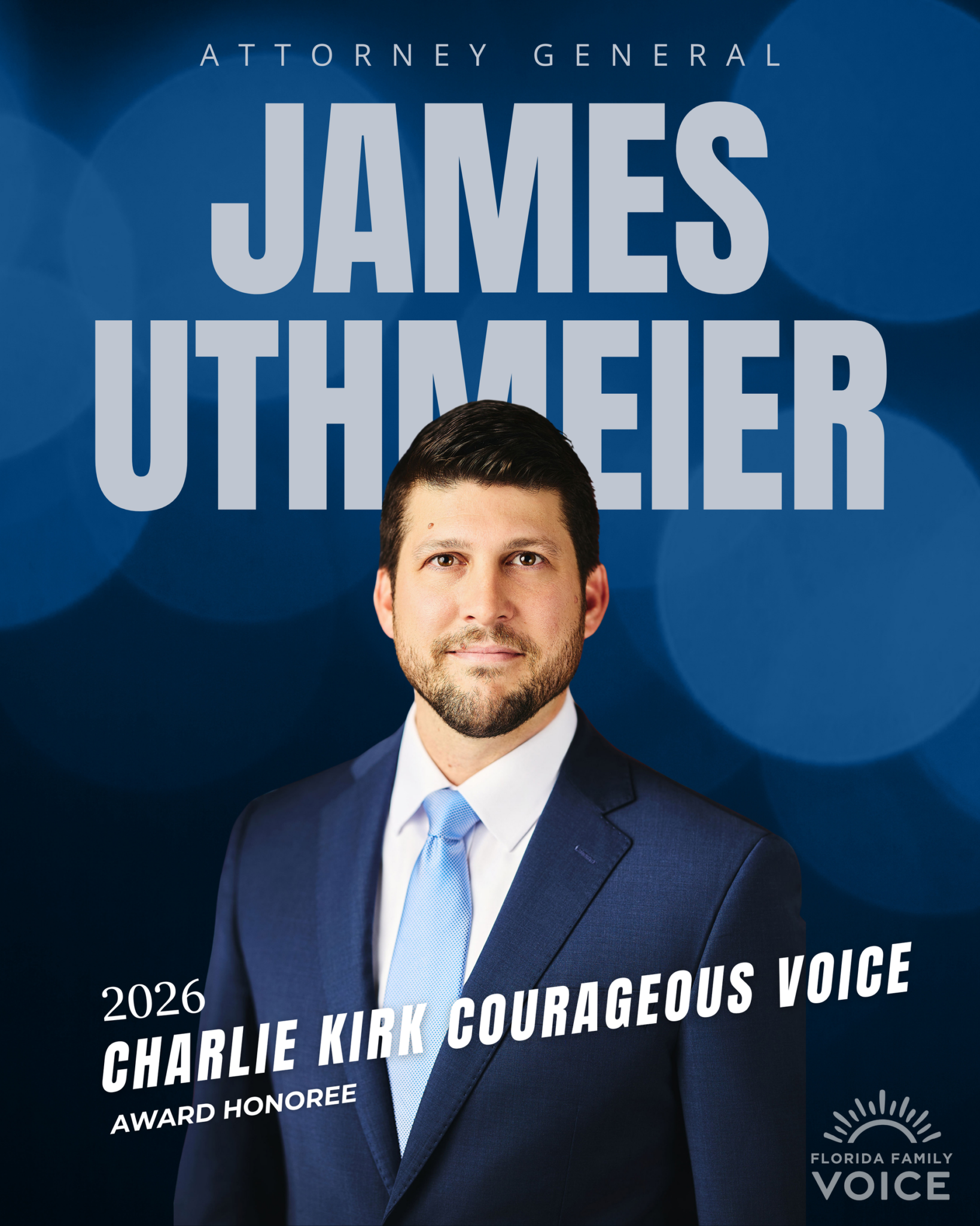 Attorney General James Uthmeier - Charlie Kirk Courageous Voice Award