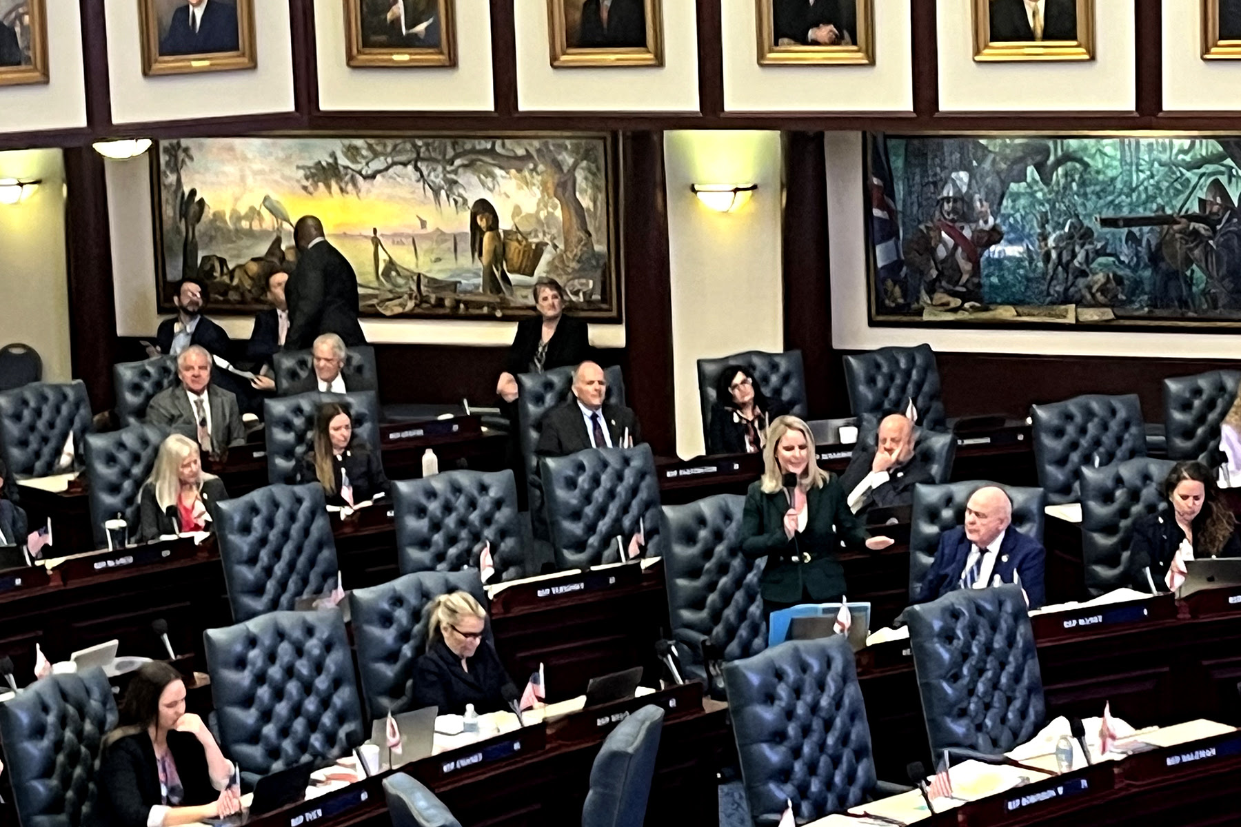 Rep. Jenna Persons-Mulicka gives closing debate on HB 1205