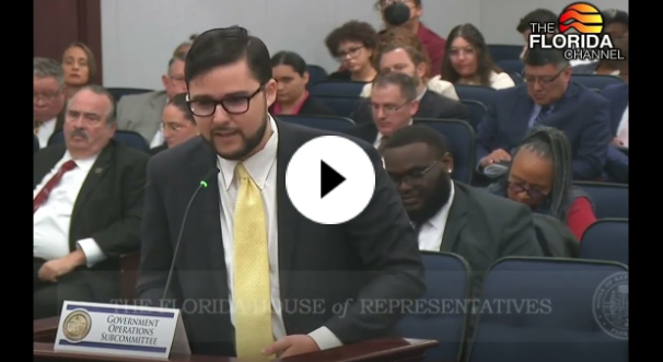 Week 1 Report - FL Legislative Session