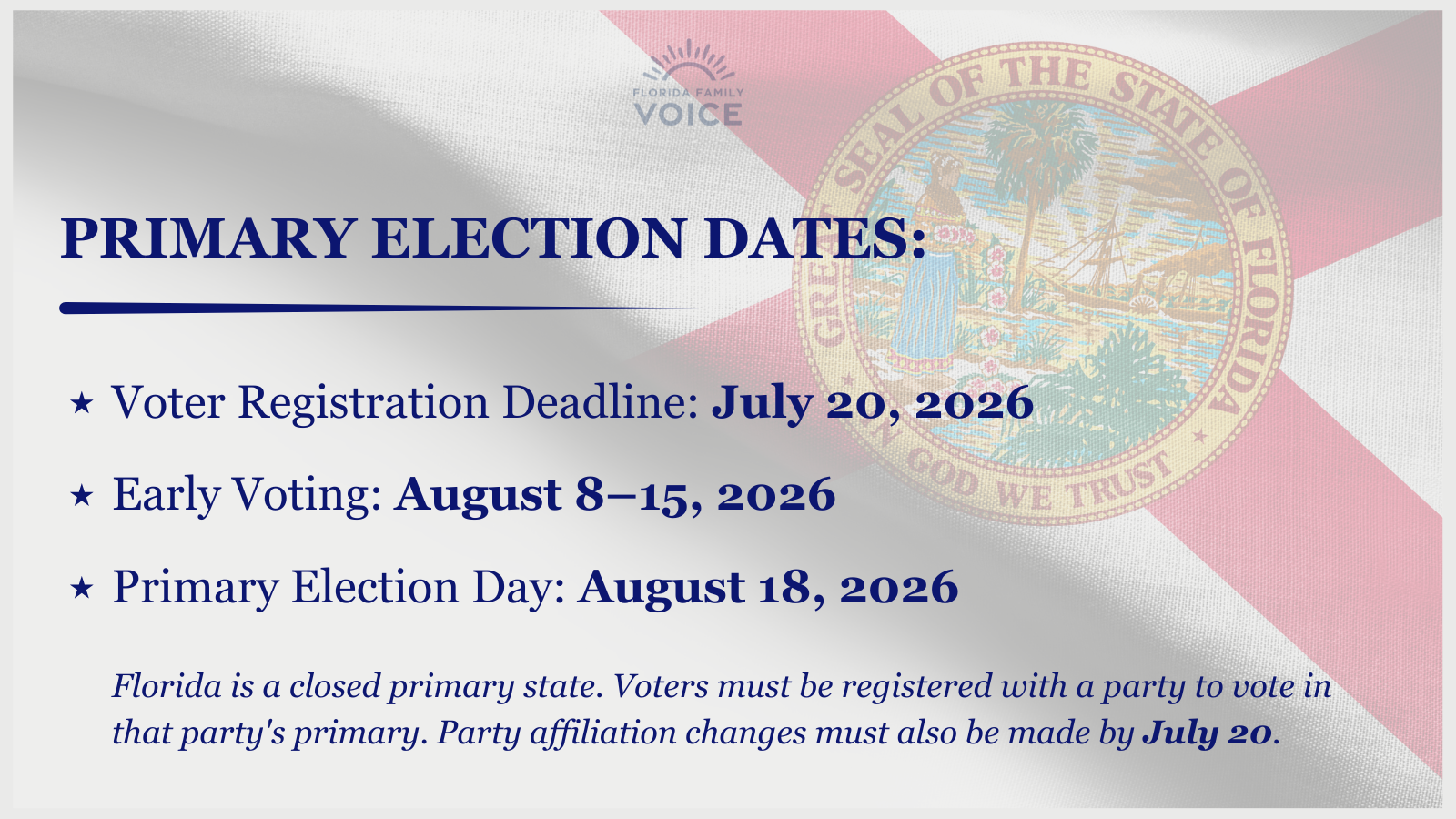 primary election dates 2026