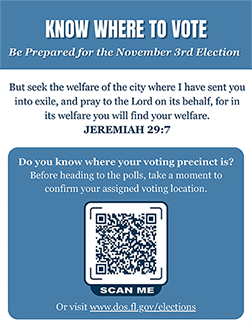Florida Voting Locations for 11/3/2026
